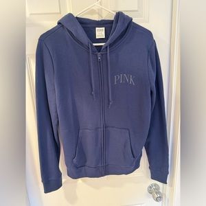 Pink VS hooded sweatshirt